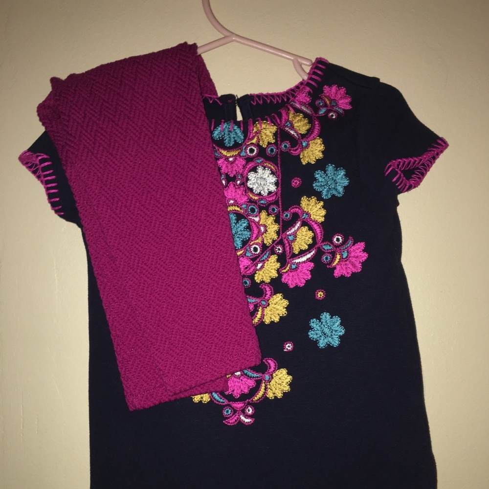 💔SOLD💔 Boho Embroidered Tunic w/ matching pants